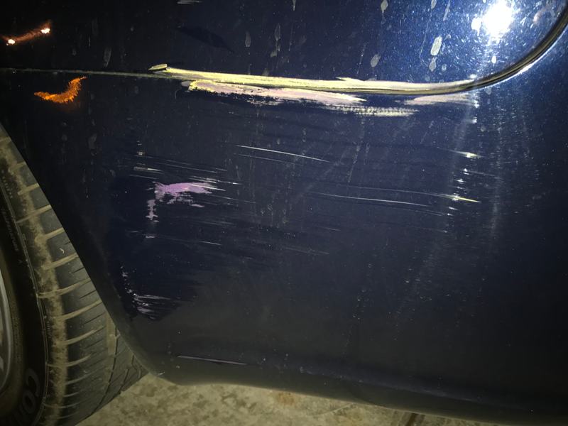 Illustration for article titled That... actually just may buff out (better pics now)